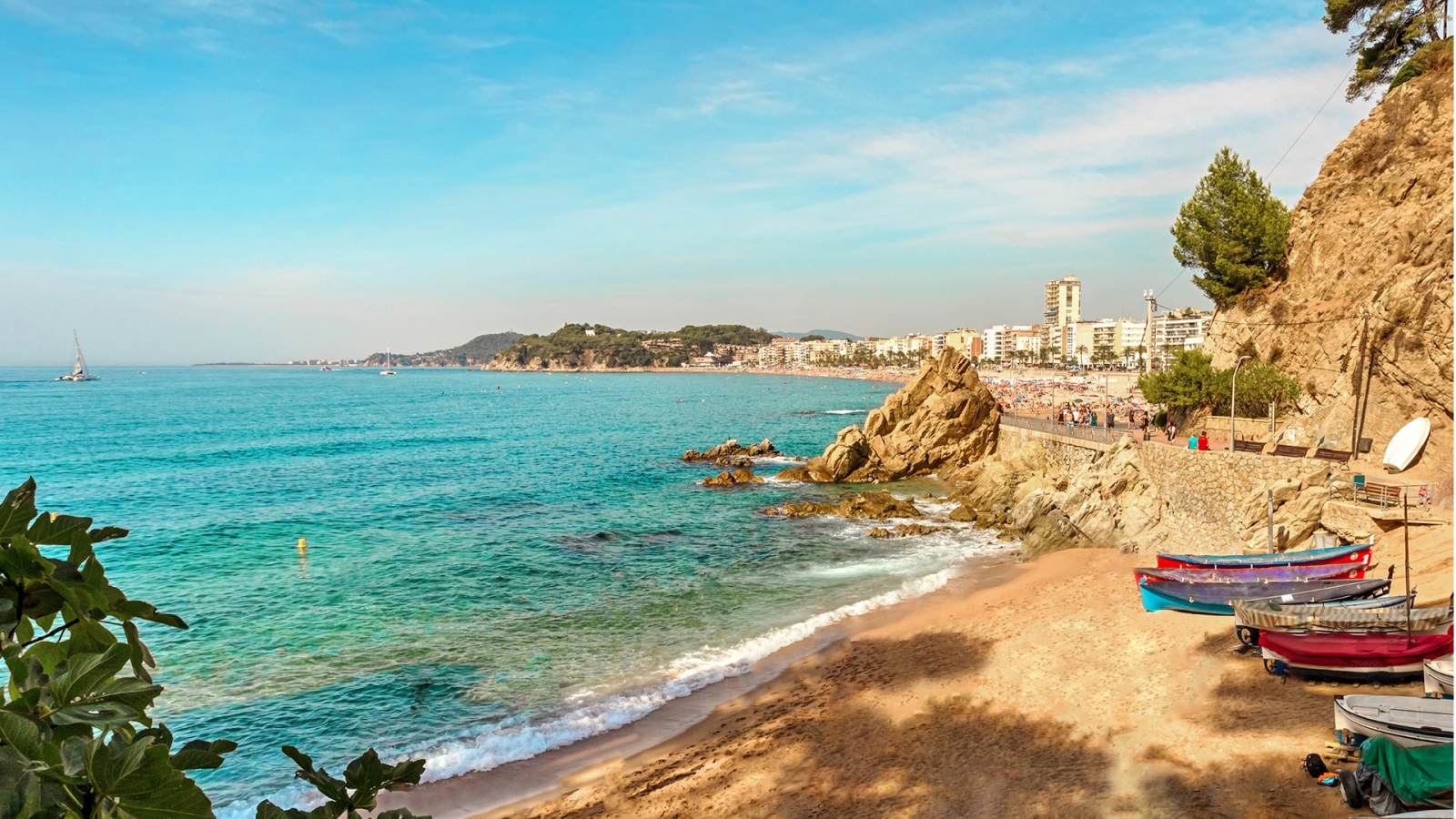 shutterstock 516172813 - Playa en Lloret de Mar